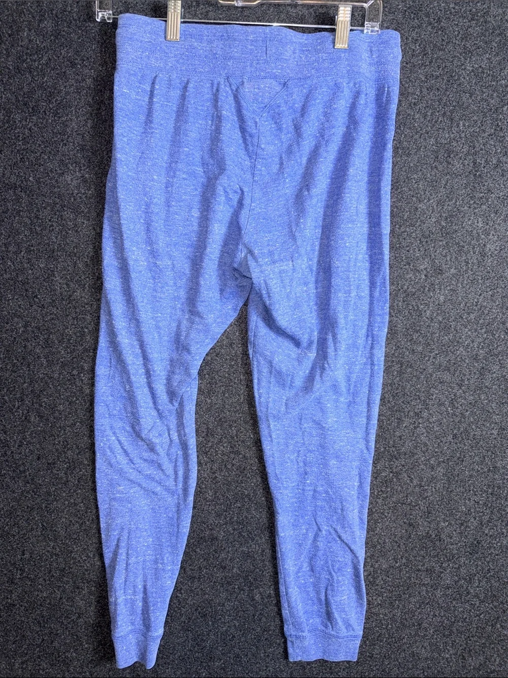 VTG Nike Royal Blue Men's Jogger Sweatpants with White Swoosh Small